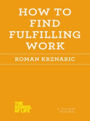 cover image of How to Find Fulfilling Work